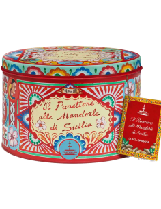 Panettone Dolce & Gabbana 'Sizilianische Mandeln' (1 Kg. Deluxe Geschenkbox) Fiasconaro Fiasconaro - 1