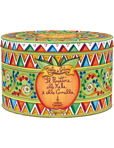 Panettone Dolce & Gabbana 'Apfel und Zimt' (1 Kg. Deluxe Geschenkbox) Fiasconaro Fiasconaro - 1