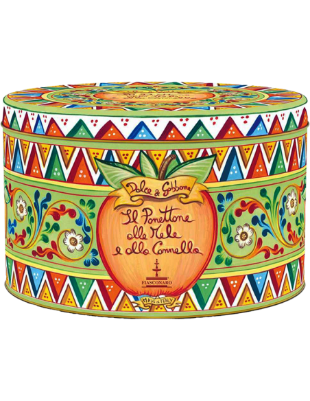 Panettone Dolce & Gabbana 'Pomme et Cannelle' (1 Kg. coffret de luxe) Fiasconaro Fiasconaro - 1