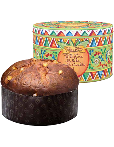 Panettone Dolce & Gabbana 'Apfel und Zimt' (1 Kg. Deluxe Geschenkbox) Fiasconaro Fiasconaro - 2