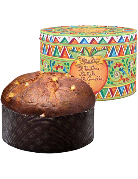 Panettone Dolce & Gabbana 'Mela e Cannella' (1 Kg. cofanetto deluxe) Fiasconaro Fiasconaro - 2