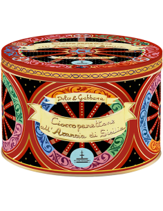 Panettone Dolce & Gabbana 'Cioccopanettone und Sizilianische Orangen' (1 Kg. Deluxe Geschenkbox) Fiasconaro Fiasconaro - 1