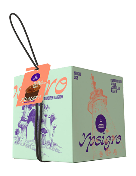 Panettone 'YPSIGRO Gelsi e Cioccolato al Latte' (750 g. confezione regalo) Fiasconaro Fiasconaro - 1