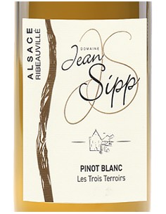 Alsace AOC Pinot Blanc 'Les Trois Terroirs' Bio 2023 (750 ml.) Jean Sipp Jean Sipp - 1 2