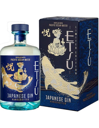 Gin 'Pacific Ocean Water' (700 ml. avec etui) Etsu Etsu - 1