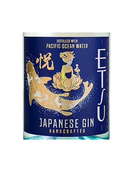 Gin 'Pacific Ocean Water' (700 ml. mit etui) Etsu Etsu - 3