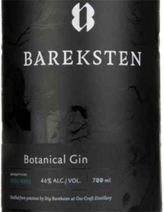 Gin 'Botanical' Bio (700 ml.) Bareksten Bareksten - 1 2