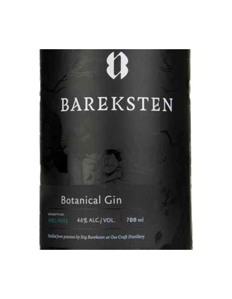 Gin 'Botanical' Organic (700 ml.) Bareksten Bareksten - 2