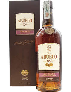 Panama Rum 'Napoleon Cognac Cask Finish' 15 Years (700 ml. deluxe Geschenkbox) Abuelo - Varela Hermanos Abuelo - 1
