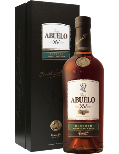 Panama Rhum 'Oloroso Sherry Cask Finish' 15 Years (700 ml. coffret de luxe) Abuelo - Varela Hermanos Abuelo - 1