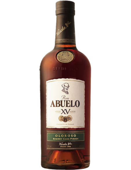 Panama Rum 'Oloroso Sherry Cask Finish' 15 Years (700 ml. deluxe Geschenkbox) Abuelo - Varela Hermanos Abuelo - 2