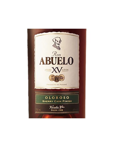 Panama Rhum 'Oloroso Sherry Cask Finish' 15 Years (700 ml. coffret de luxe) Abuelo - Varela Hermanos Abuelo - 3