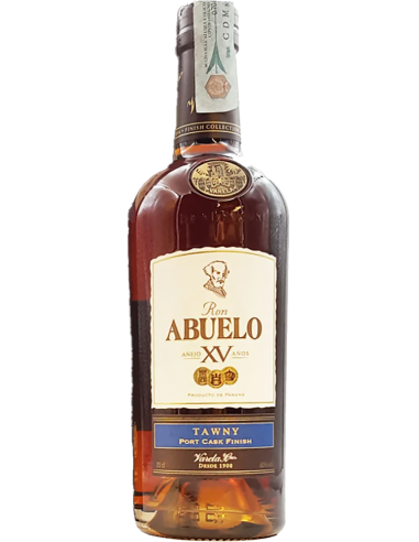 Panama Rum 'Tawny Port Cask Finish' 15 Years (700 ml. deluxe Geschenkbox) Abuelo - Varela Hermanos Abuelo - 2