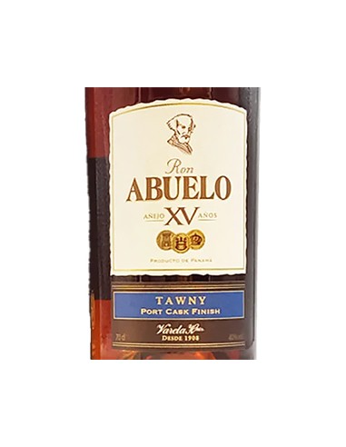 Panama Rum 'Tawny Port Cask Finish' 15 Years (700 ml. deluxe gift box) Abuelo - Varela Hermanos Abuelo - 3
