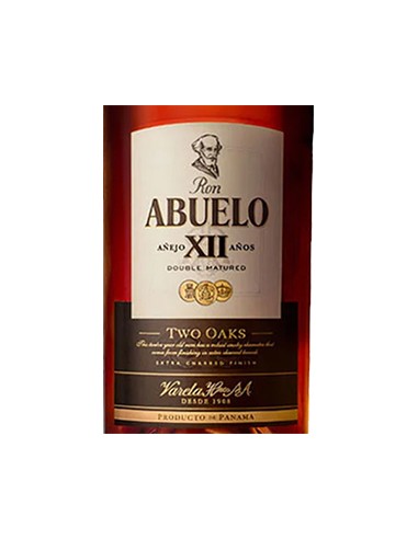 Panama Rum 'Two Oaks' 12 Years (700 ml. boxed) Abuelo - Varela Hermanos Abuelo - 3