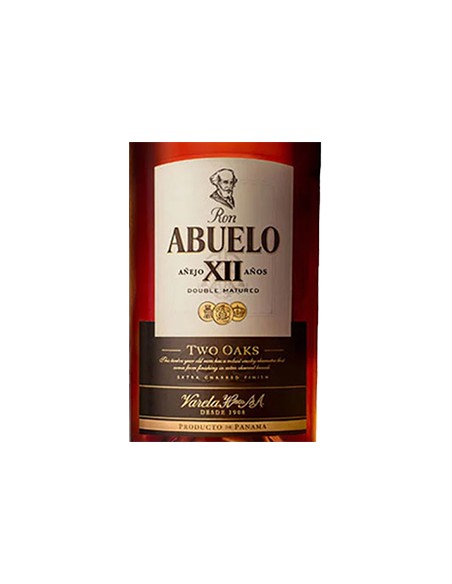 Panama Rum 'Two Oaks' 12 Years (700 ml. mit etui) Abuelo - Varela Hermanos Abuelo - 3