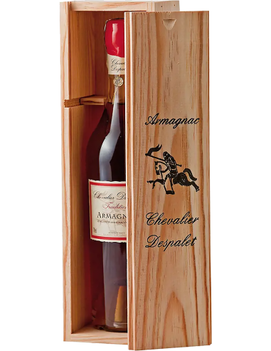 Armagnac AOC 'Tradition' (700 ml. Holzkiste) Chevalier d'Espalet Chevalier d'Espalet - 1
