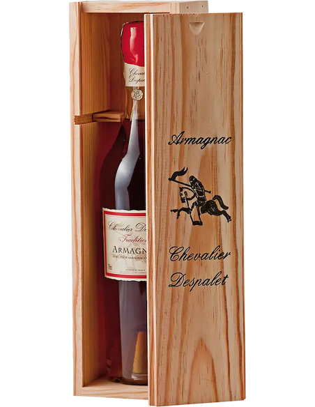 Armagnac AOC 'Tradition' (700 ml. wooden box) Chevalier d'Espalet Chevalier d'Espalet - 1