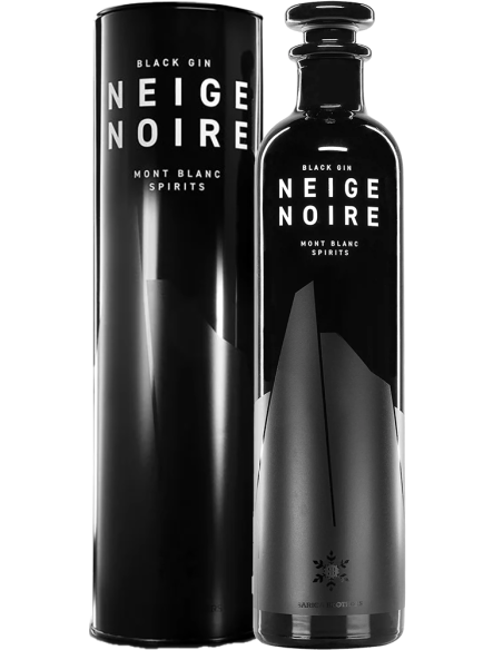 Premium Gin Neige Noire Black (700 ml. metal box) Neige Noire Neige Noire - 1