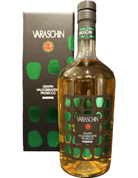 Grappa Riserva Valdobbiadene 'Prosecco' Barrique (700 ml. boxed) Varaschin Varaschin - 1