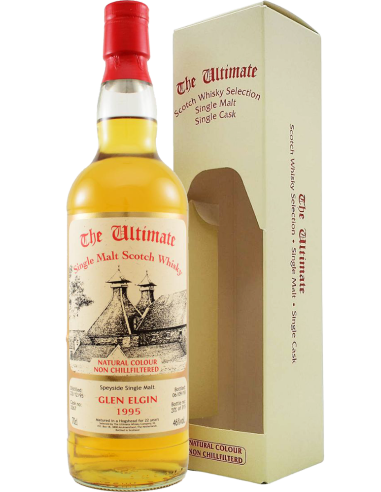Single Malt Scotch Whisky 'Glen Elgin' 22 Ans 1995 (700 ml. avec etui) The Ultimate Whisky Company The Ultimate - 1