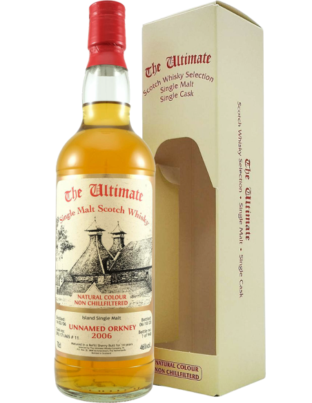 Single Malt Scotch Whisky 'Unnamed Orkney' 14 Years 2006  (700 ml. astucciato) The Ultimate Whisky Company The Ultimate - 1 Single Malt Scotch Whisky 'Unnamed Orkney' 14 Years 2006  (700 ml. astucciato) The Ultimate Whisky Company The Ultimate - 1