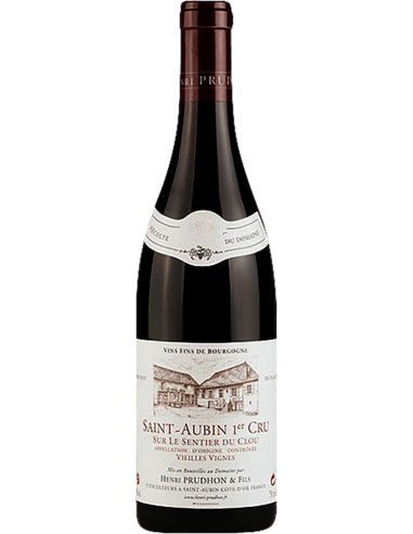 Saint-Aubin AOC Premier Cru Pinot Noir 'Sur le Sentier du Clou' Vieilles Vignes 2022 (750 ml.) Henri Prudhon & Fils Henri Prudho