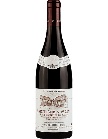 Saint-Aubin AOC Premier Cru Pinot Noir 'Sur le Sentier du Clou' Vieilles Vignes 2022 (750 ml.) Henri Prudhon & Fils Henri Prudho