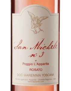 Maremma Toscana DOC Rosato 'San Michele N.3'  2024 (750 ml.) Poggio L'Apparita Poggio l'Apparita - 1 2