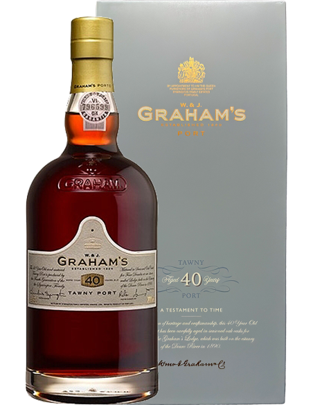 Porto '40 Years Old' Tawny (750 ml. deluxe Geschenkbox) W. & J. Graham's Graham's - 1