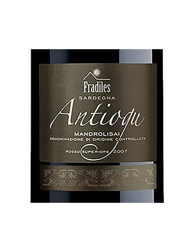 Mandrolisai DOC Superiore 'Antiogu' 2022 (750 ml.) Fradiles Fradiles - 2