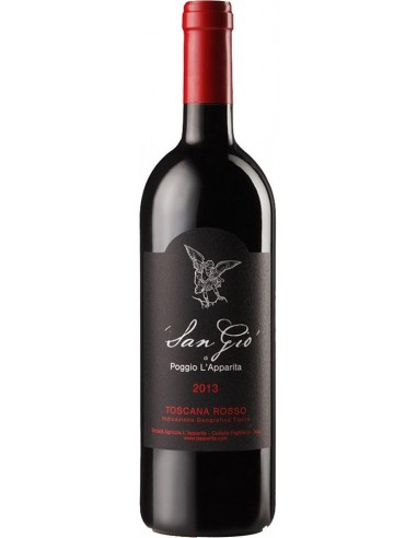 Vini Rossi - Maremma Toscana Rosso DOC San Giò 2015 - Poggio L'Apparita - Poggio l'Apparita - 1 Vini Rossi - Maremma Toscana Rosso DOC San Giò 2015 - Poggio L'Apparita - Poggio l'Apparita - 1