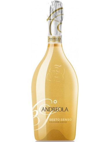 Vini Spumanti - Valdobbiadene Prosecco Superiore DOCG Dry Sesto Senso - Andreola - Andreola - 1 Vini Spumanti - Valdobbiadene Prosecco Superiore DOCG Dry Sesto Senso - Andreola - Andreola - 1