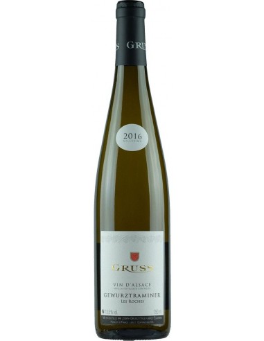 Alsace Gewürztraminer 'Les Roches' 2016 - Gruss Alsace Gewürztraminer 'Les Roches' 2016 - Gruss