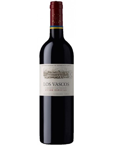 Vini Rossi - Cile Colchagua Cabernet Sauvignon 2015 (750 ml.) - Los Vascos - - 1 Vini Rossi - Cile Colchagua Cabernet Sauvignon 2015 (750 ml.) - Los Vascos - - 1