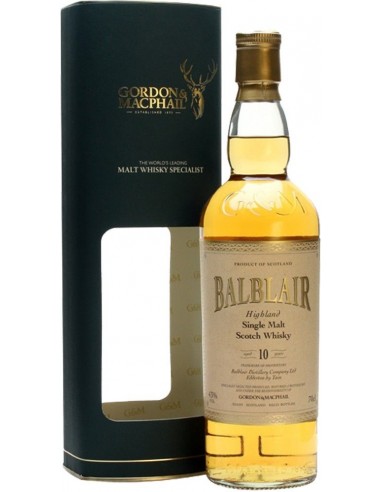 Single Malt Scotch Whisky 'Balblair' 10 Y.O. (700 ml.) - Gordon & Macphail Single Malt Scotch Whisky 'Balblair' 10 Y.O. (700 ml.) - Gordon & Macphail