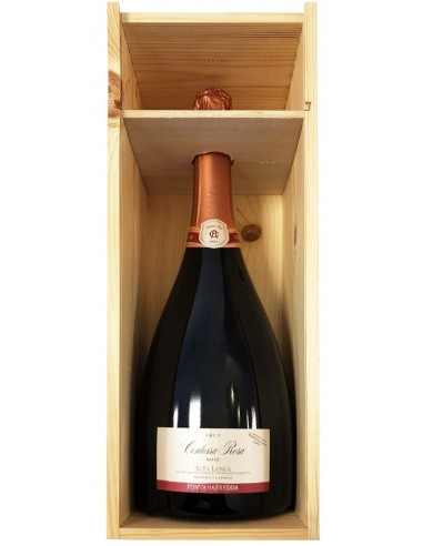 Vini Spumanti - Spumante Brut DOCG Contessa Rosa Rosé 2011 magnum - Fontanafredda (cassetta in legno) - Fontanafredda - 1 Vini Spumanti - Spumante Brut DOCG Contessa Rosa Rosé 2011 magnum - Fontanafredda (cassetta in legno) - Fontanafredda - 1