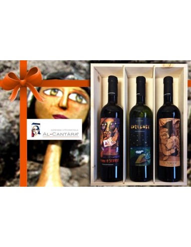 Vini - Cassetta Regalo 'Degustazione Al-Cantara' (3x750 ml.) - Al-Cantara - Al-Cantara - 1 Vini - Cassetta Regalo 'Degustazione Al-Cantara' (3x750 ml.) - Al-Cantara - Al-Cantara - 1