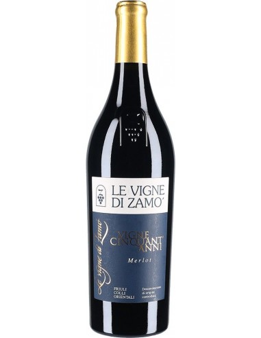 Vini Rossi - Colli Orientali del Friuli Merlot DOC 'Vigne 50 Anni' 2013 (750 ml.) - Le Vigne di Zamo' - Le Vigne di Zamo' - 1 Vini Rossi - Colli Orientali del Friuli Merlot DOC 'Vigne 50 Anni' 2013 (750 ml.) - Le Vigne di Zamo' - Le Vigne di Zamo' - 1