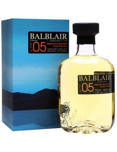 Highland Single Malt Scotch Whisky 'Balblair' 2005 (700 ml.) - Balblair Highland Single Malt Scotch Whisky 'Balblair' 2005 (700 ml.) - Balblair
