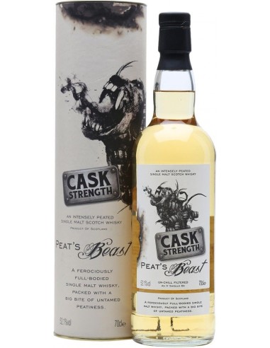 Single Malt Scotch Whisky 'Cask Strength' (700 ml.) - Peat's Beast Single Malt Scotch Whisky 'Cask Strength' (700 ml.) - Peat's Beast