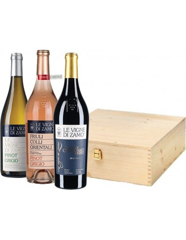 Tasting Box 'Le Vigne' - Le Vigne di Zamò (wood box) Tasting Box 'Le Vigne' - Le Vigne di Zamò (wood box)