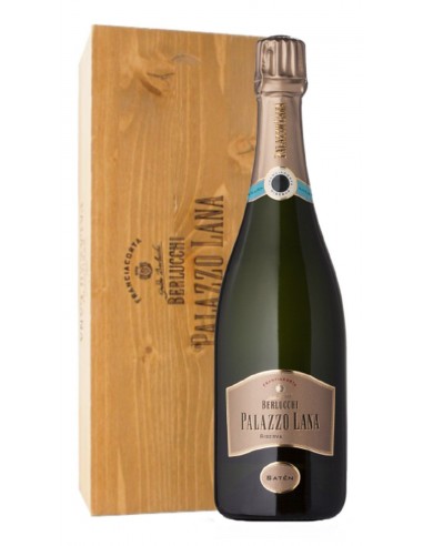 Franciacorta Satèn Reserve DOCG Palazzo Lana 2008 - Berlucchi (wood box) Franciacorta Satèn Reserve DOCG Palazzo Lana 2008 - Berlucchi (wood box)