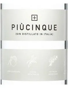 Gin 'Piu' Cinque' (700 ml.) Three Spirits Three Spirits - 1 2