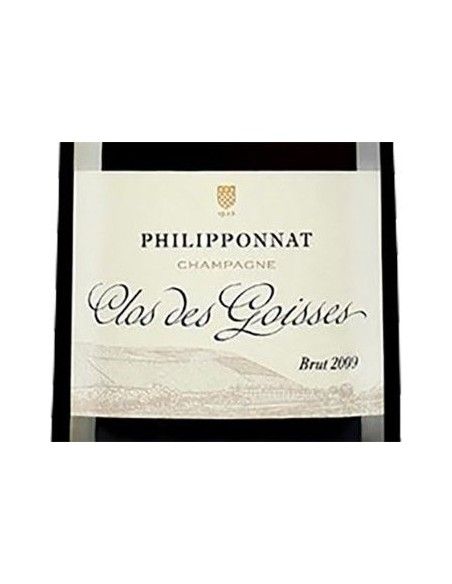 Champagne AOC Grand Cru Blanc de Noirs Brut 'Clos des Goisses' Millesime' 2009 (750 ml. cassetta in legno) Philipponnat Philippo
