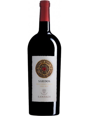 Vini Rossi - Vino Rosso 'Sardos Mezzosecolo 1960-2010' (Magnum) - Cantina Santadi - Santadi - 1 Vini Rossi - Vino Rosso 'Sardos Mezzosecolo 1960-2010' (Magnum) - Cantina Santadi - Santadi - 1
