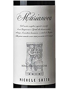 Red Wines - Bolgheri Rosso Superiore DOC 'Marianova' 2016 (750 ml.) - Michele Satta - Michele Satta  - 2
