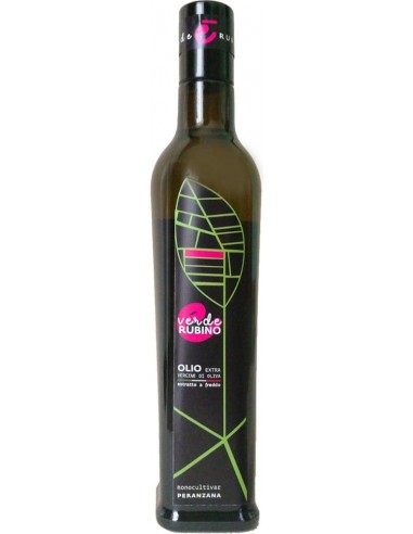 Extra Virgin Olive Oil 'Peranzana' (500 ml.) 2018 - Verde è Rubino Extra Virgin Olive Oil 'Peranzana' (500 ml.) 2018 - Verde è Rubino