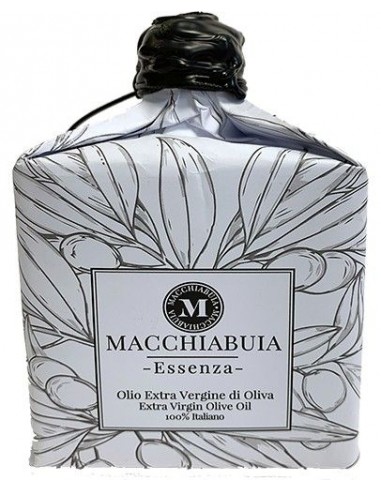 Olio Extra Vergine di Oliva 'Essenza' (500 ml.) 2018 - Macchiabuia Olio Extra Vergine di Oliva 'Essenza' (500 ml.) 2018 - Macchiabuia