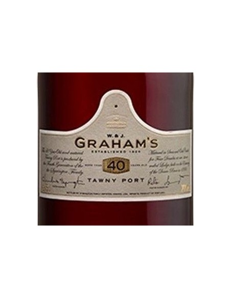Porto '40 Years Old' Tawny (750 ml. coffret de luxe) W. & J. Graham's Graham's - 4